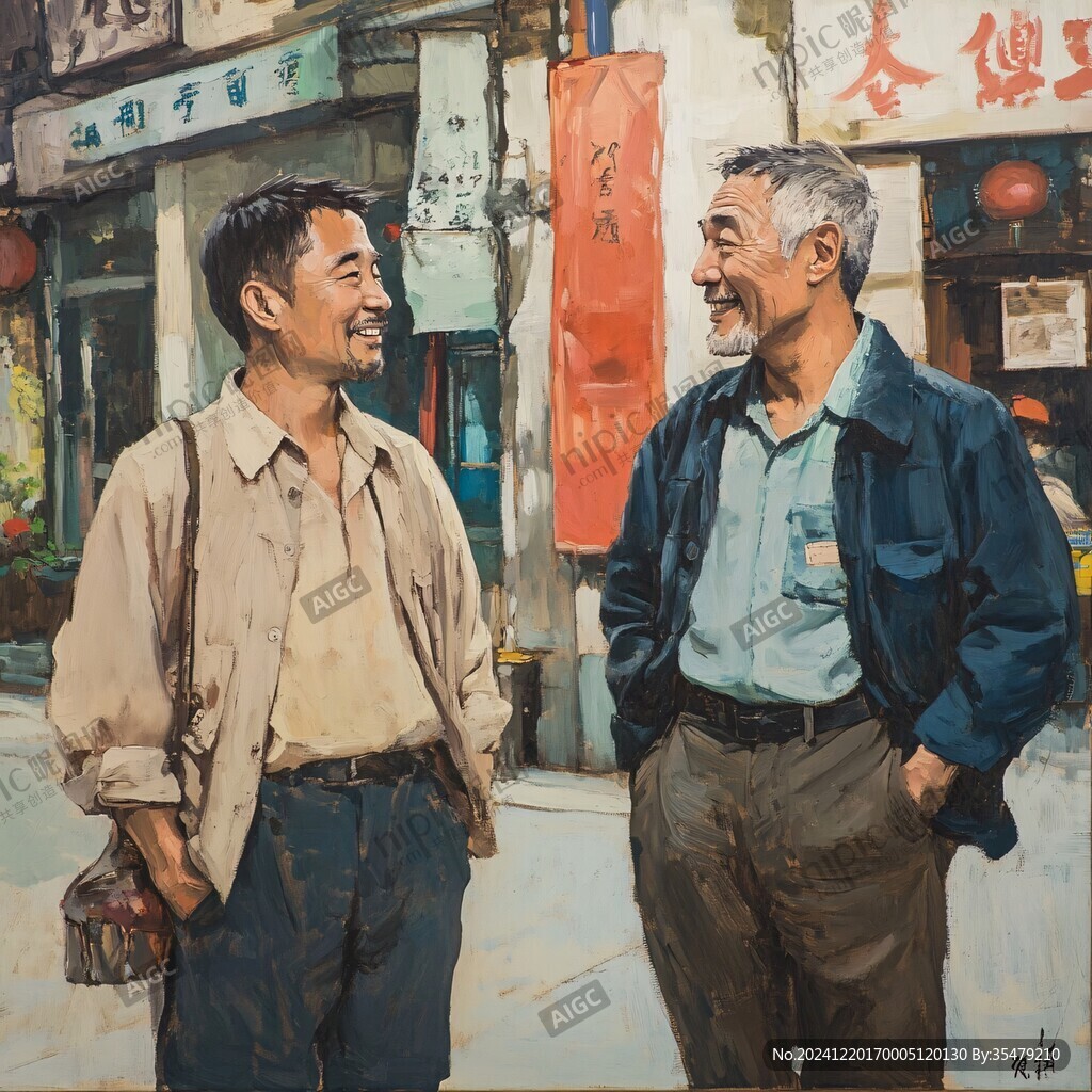 市井生活人物蜡像