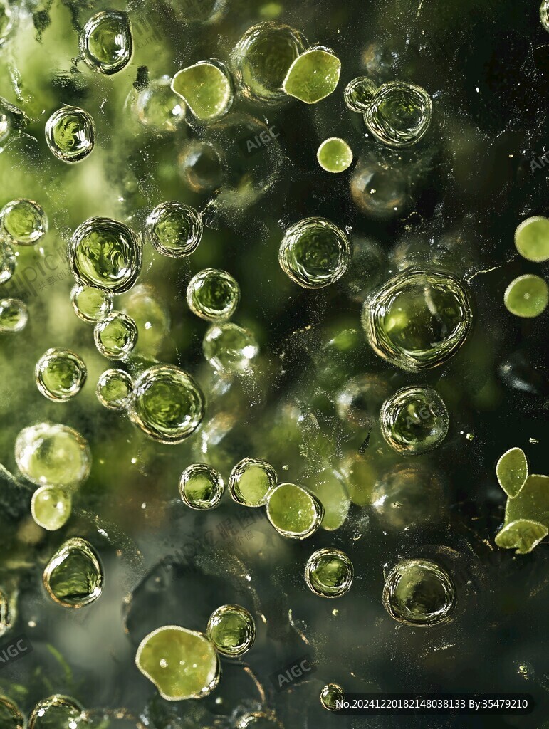 水珠苔藓
