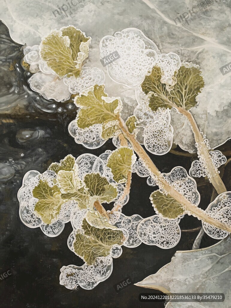 画意冰花