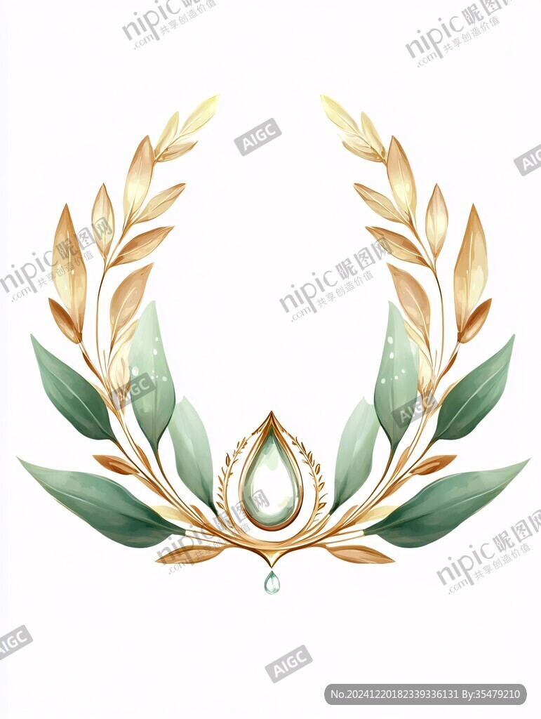 麦穗皇冠标志