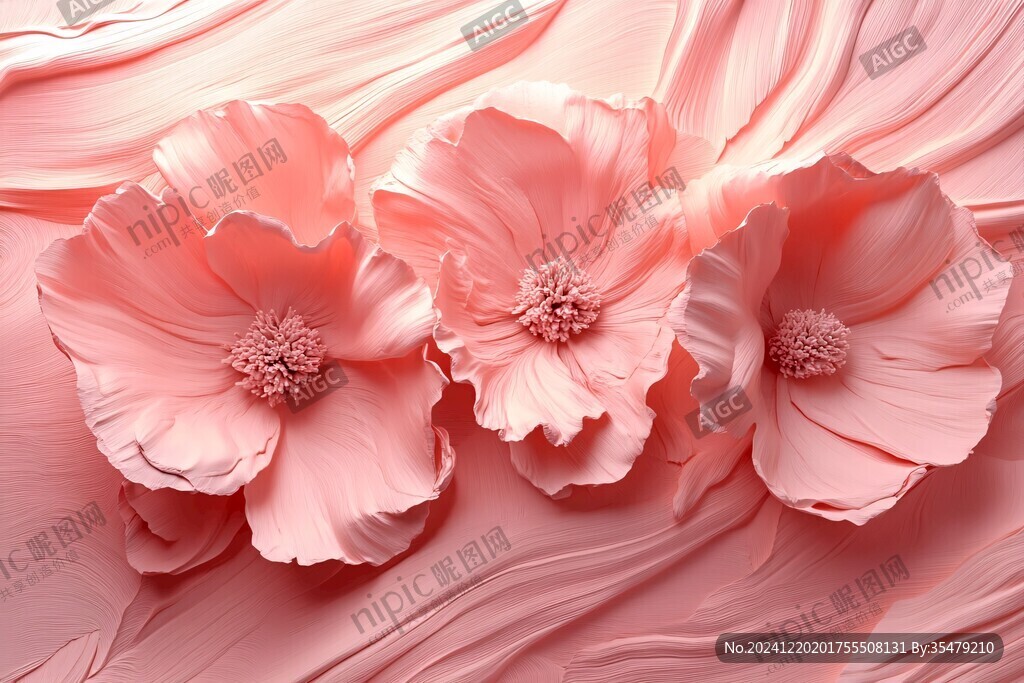 3d立体花壁纸