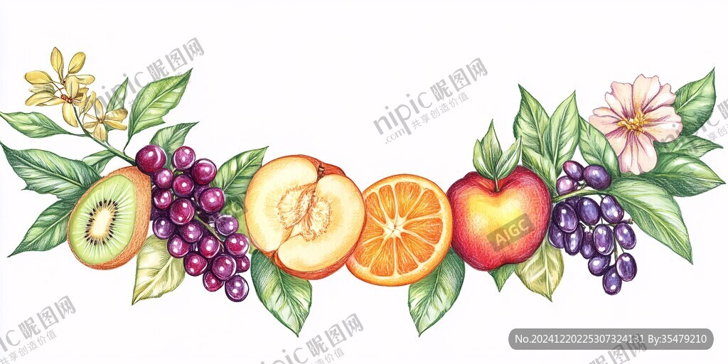 手绘水果壁纸