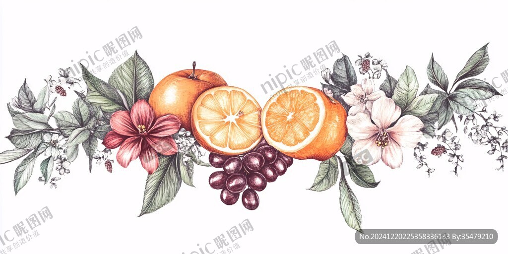 水果手绘墙纸