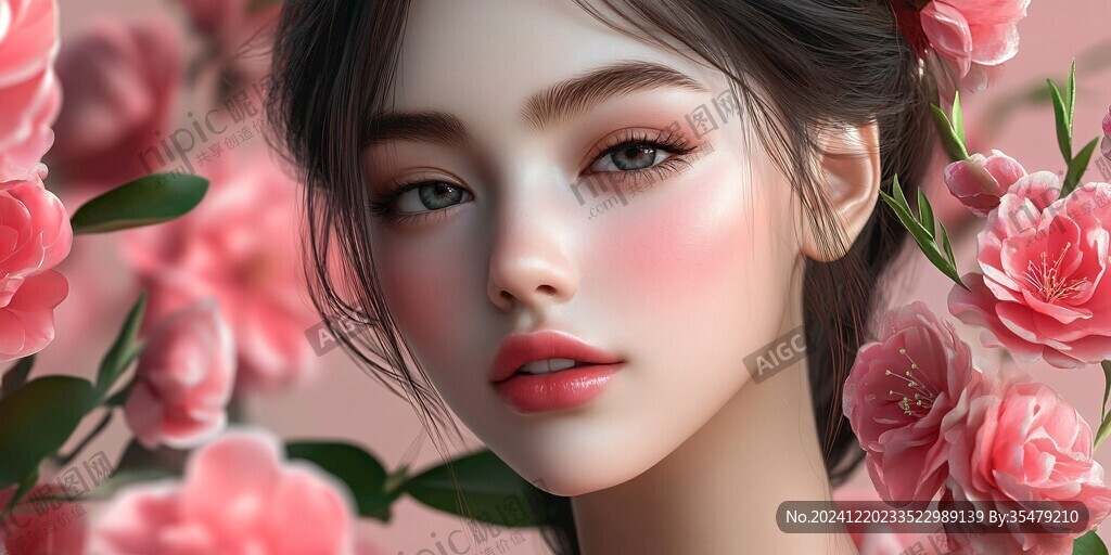 写实人物插画