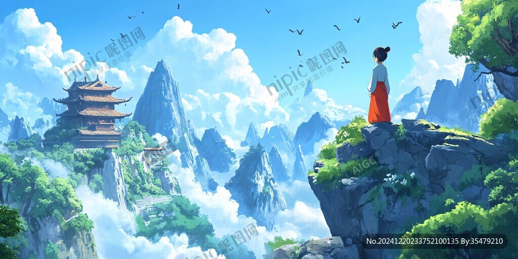 古风人物大场景