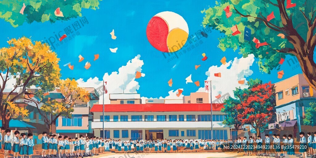 中学素材