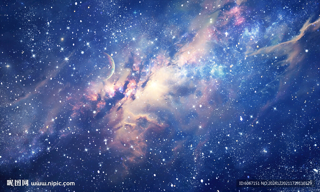 蓝色星空天花软膜