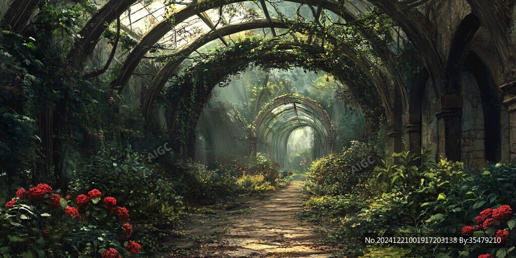 唯美森系场景