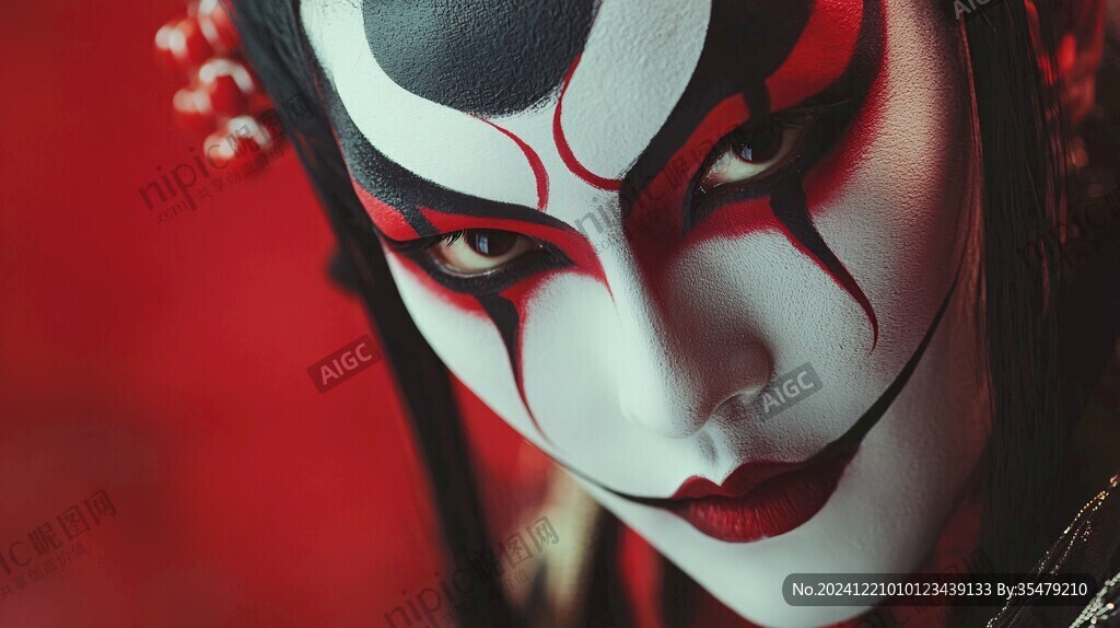 唯美脸谱