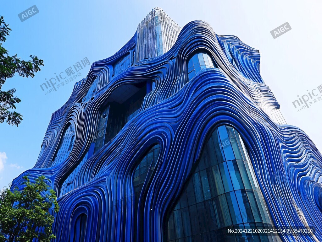 波浪状建筑