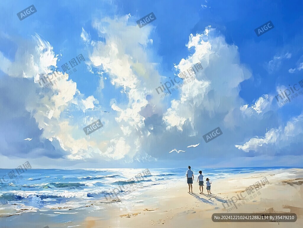 动漫海边
