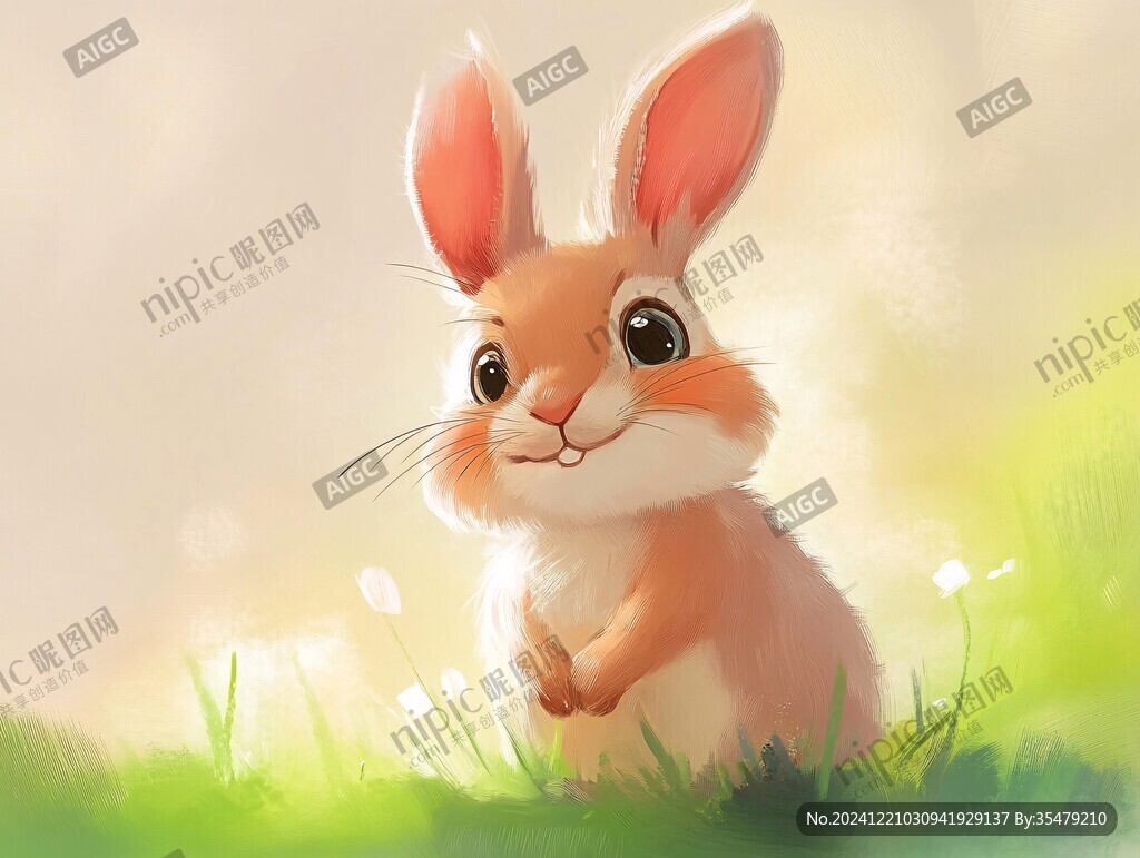 小兔临摹