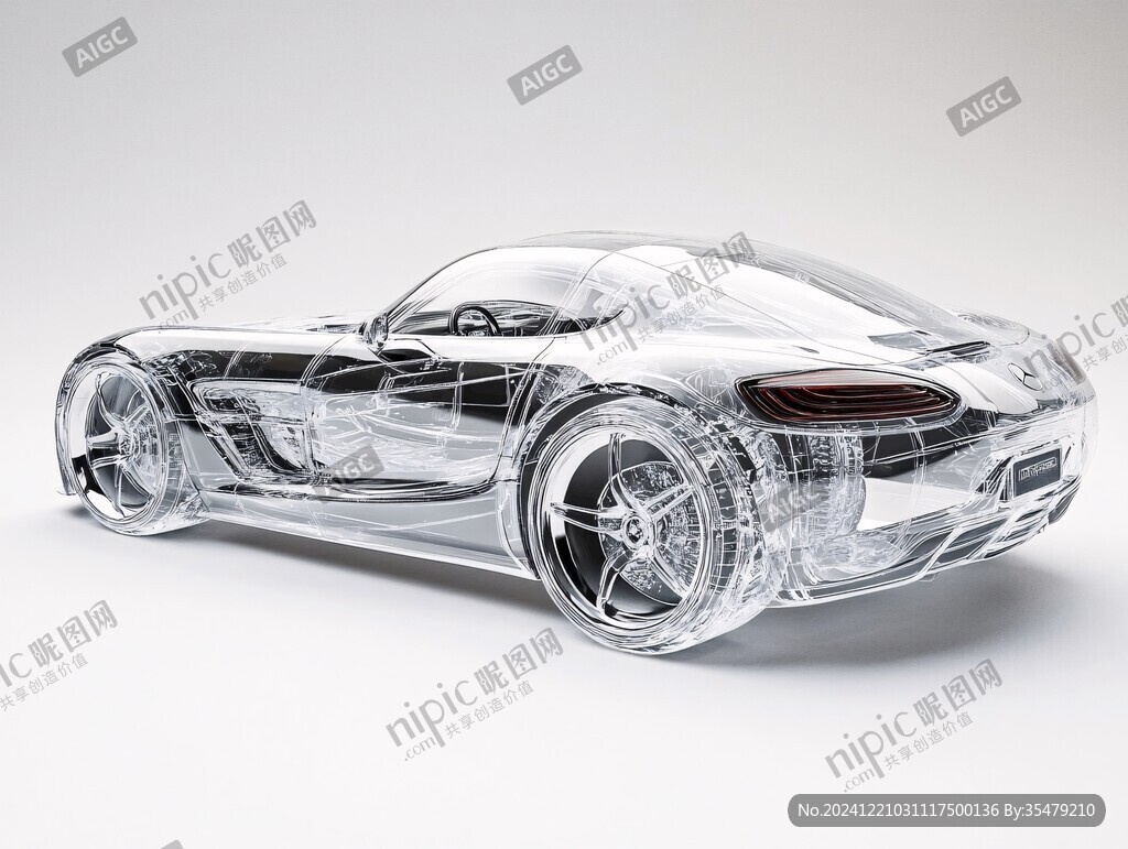 绚丽线条汽车