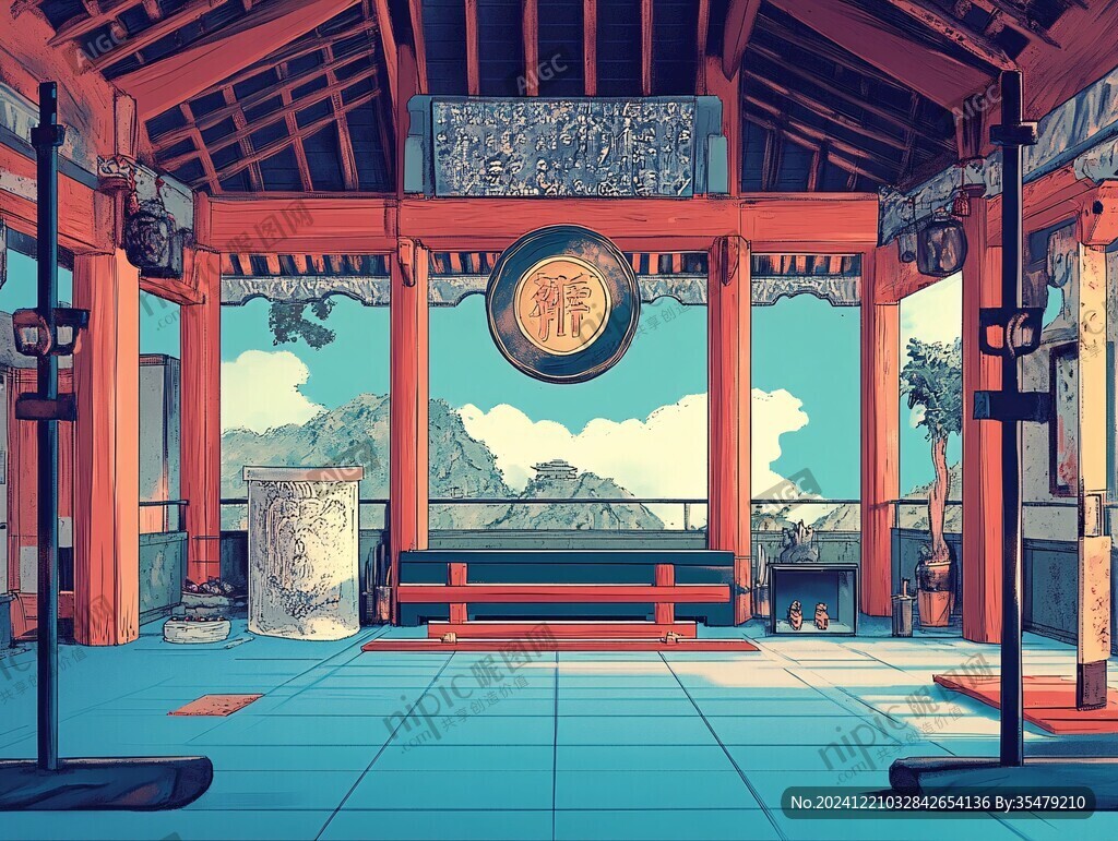 日式风格场景