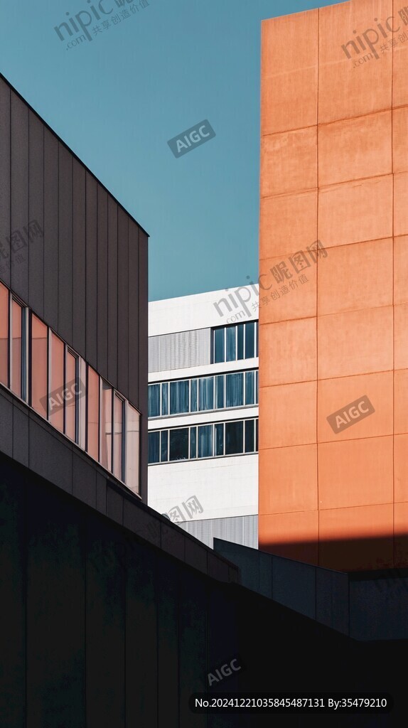 橘红色建筑物