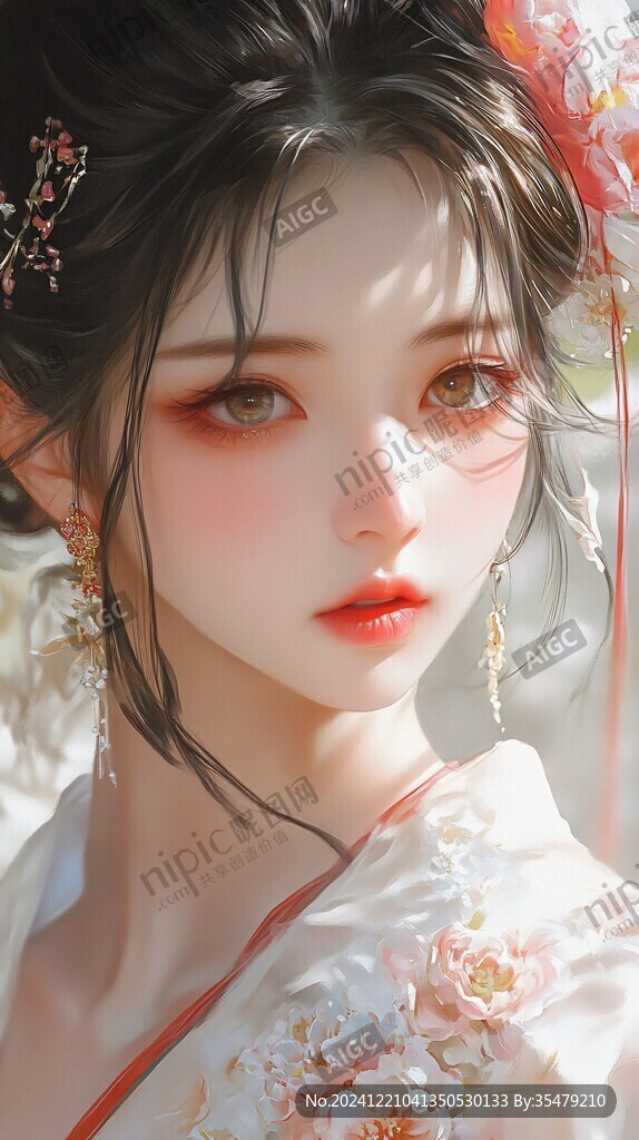 板绘人像