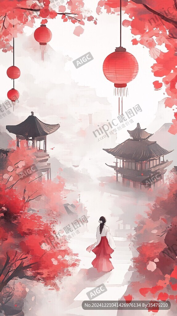 奈何桥插画