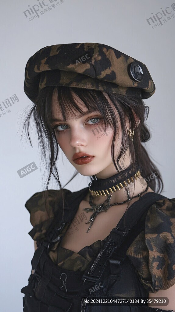 厚涂少女