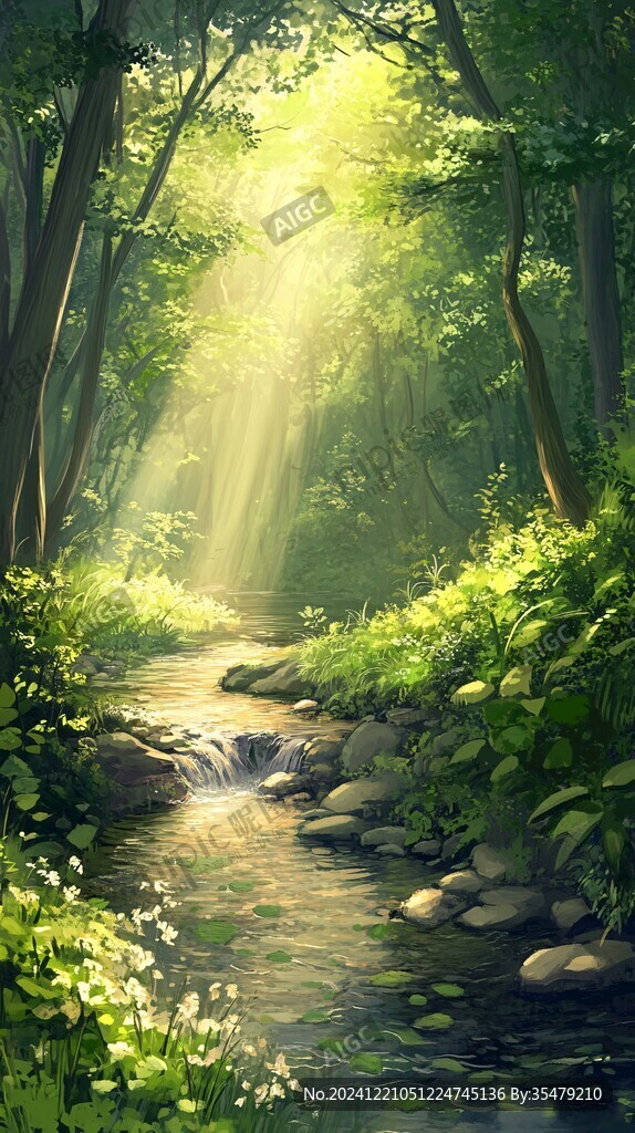 唯美森系场景