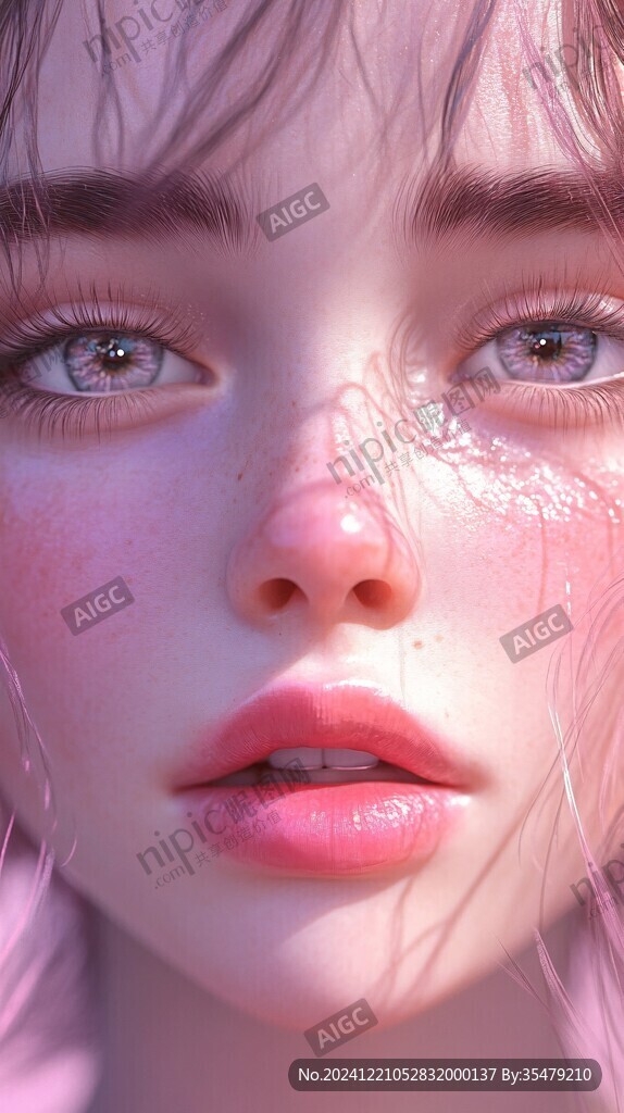 写实人物插画