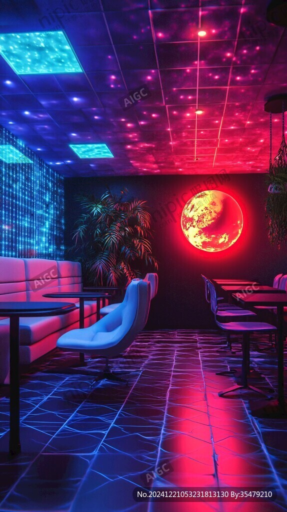 霓虹灯餐厅