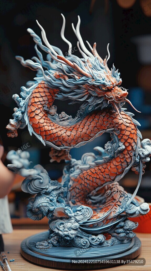 软陶腾龙