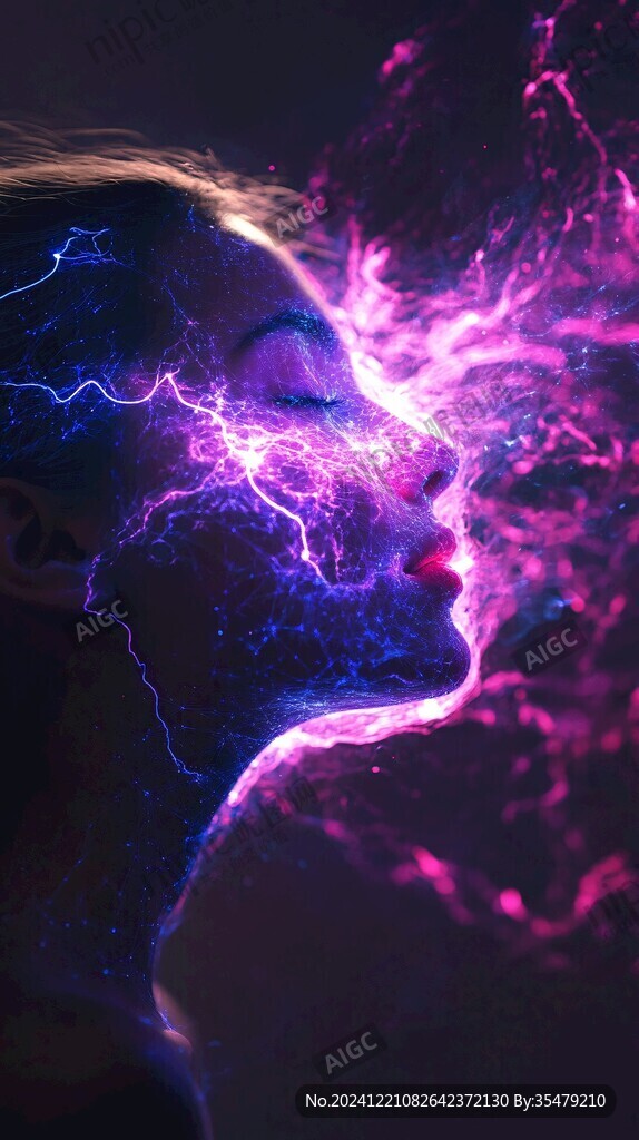 女性人物光效素材