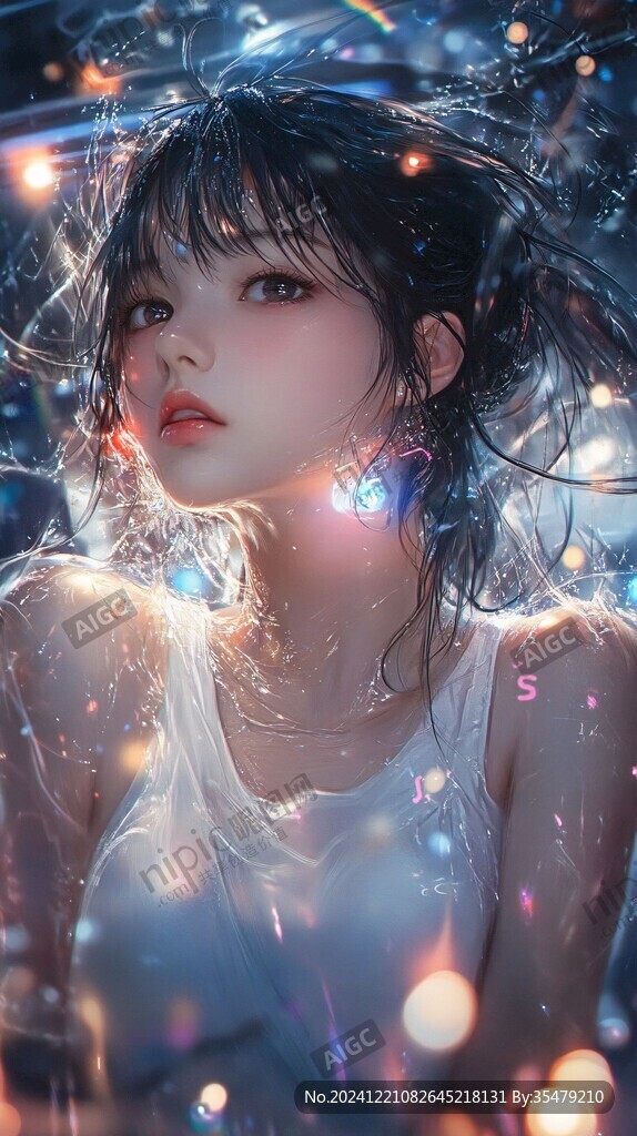厚涂少女