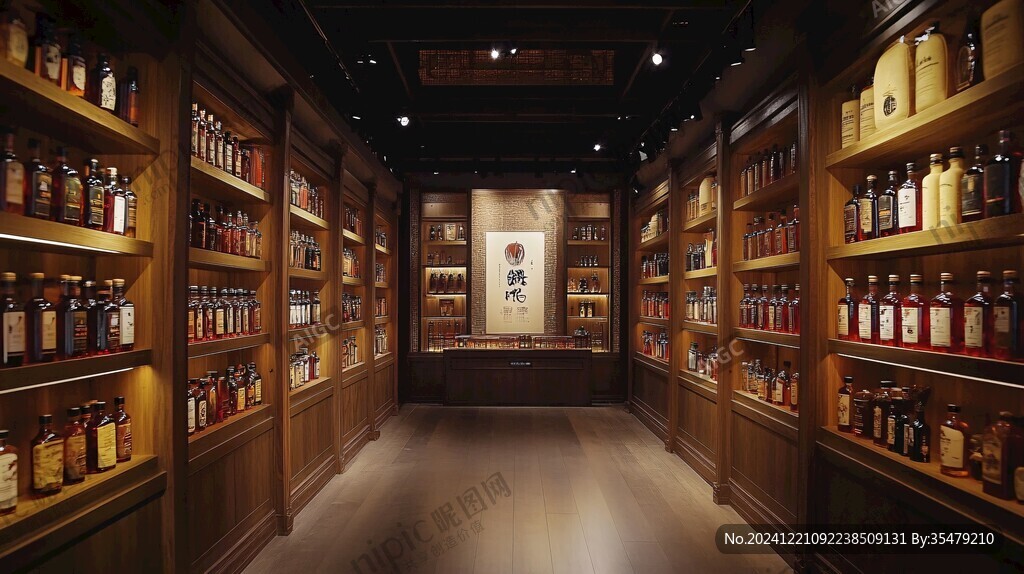 世界名酒陈列