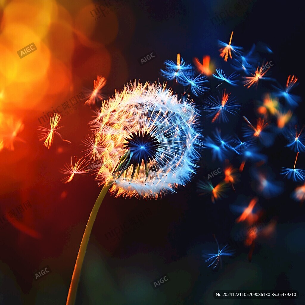 梦幻的花草