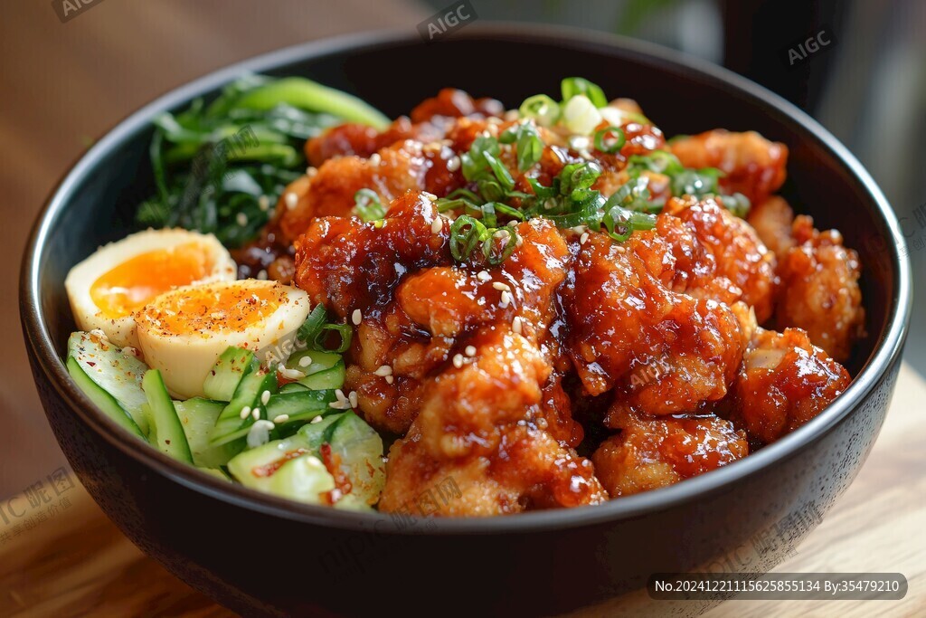 照烧鸡拌饭