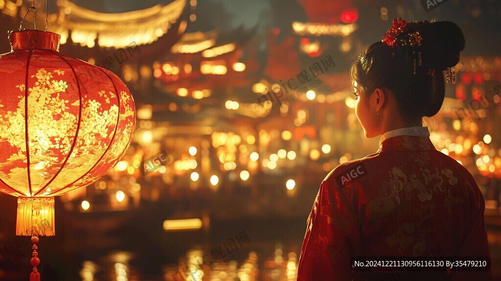 汉服宫灯