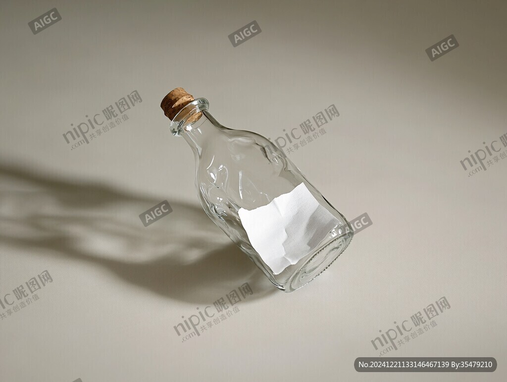 玻璃瓶光影