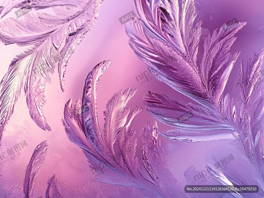 唯美飘逸活力紫色梦幻