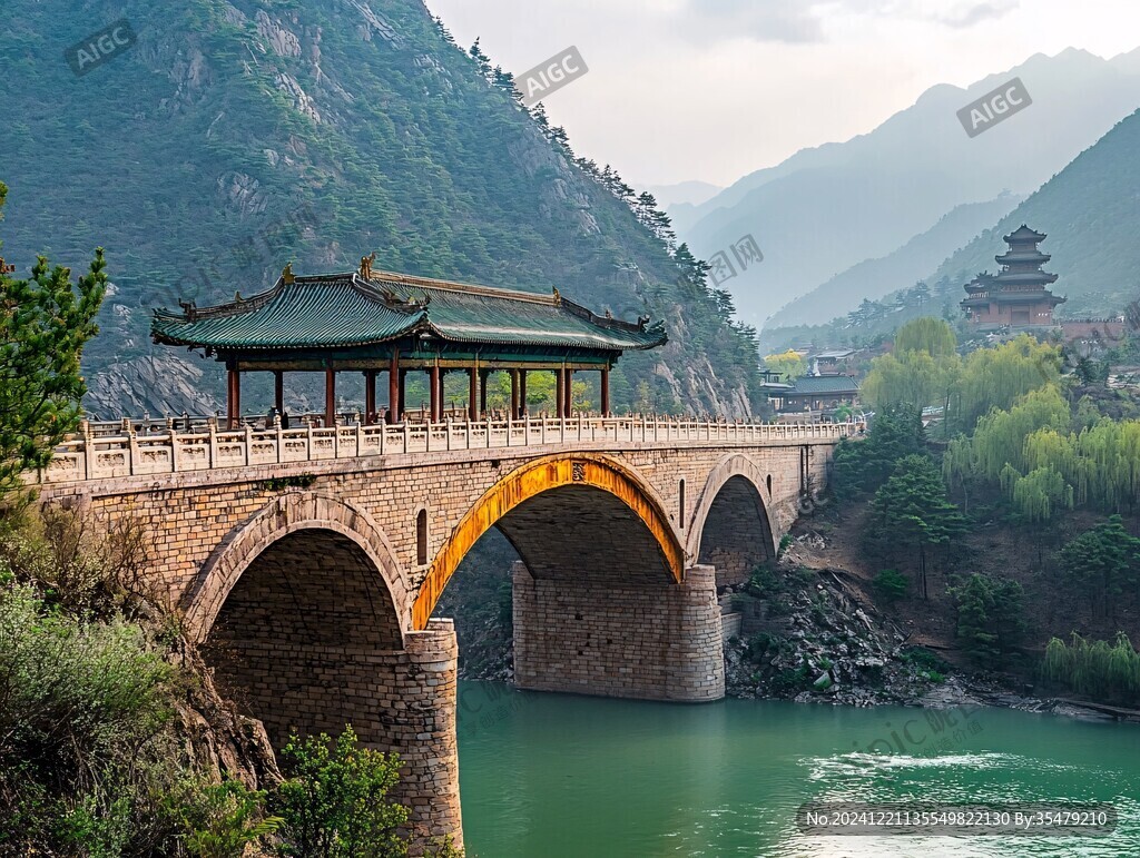 旬河廊桥