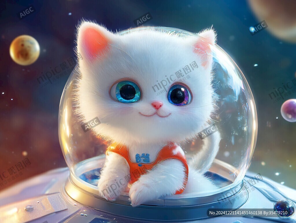 手绘猫咪星球