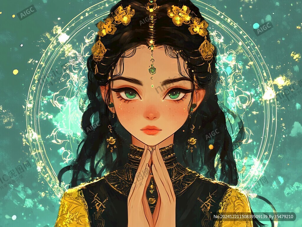 神仙仙女上神手绘头像