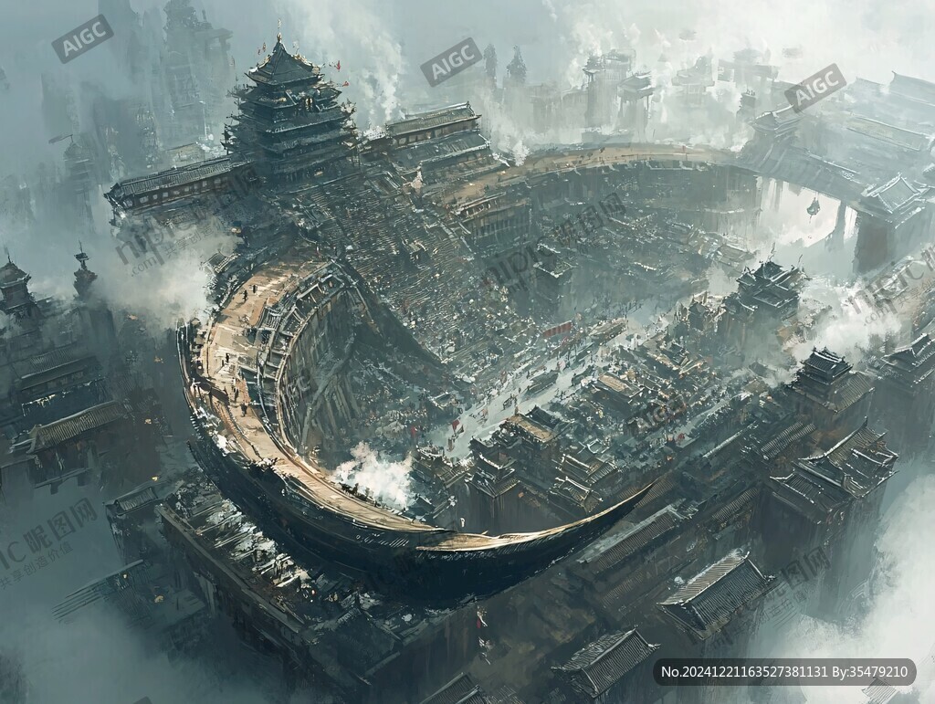 古风仙境天上宫阙
