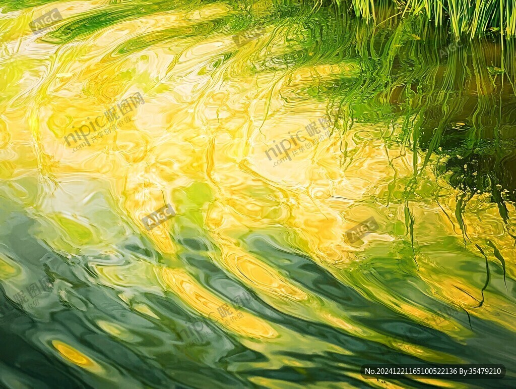 水底彩色植物