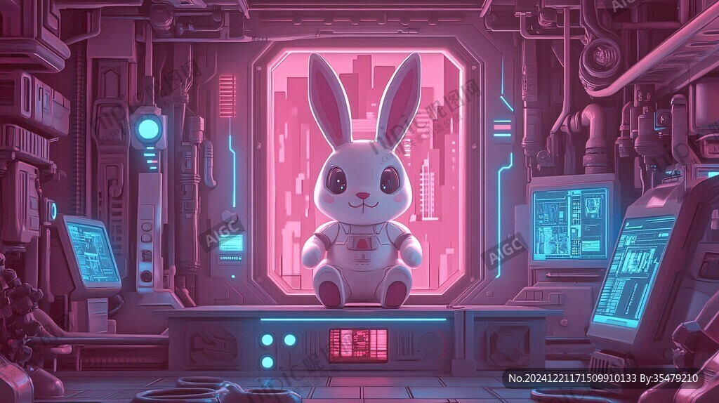 科技兔形象