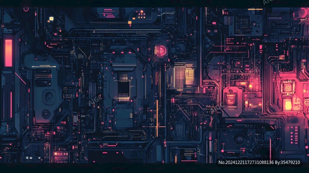 赛博朋克底纹