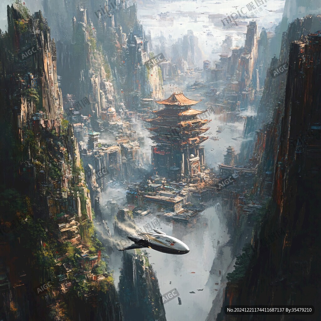 古风仙境天上宫阙