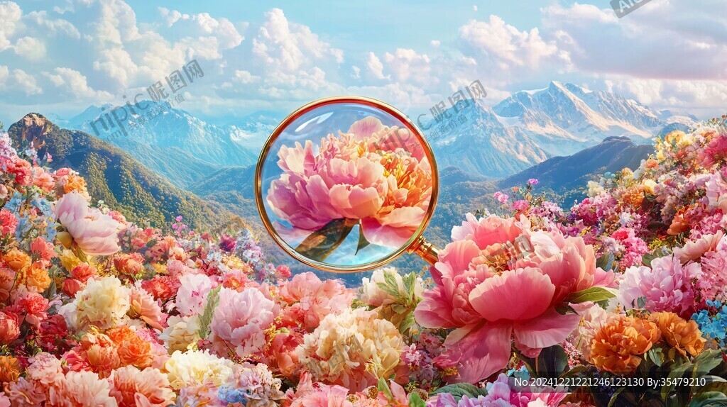 虚拟花世界