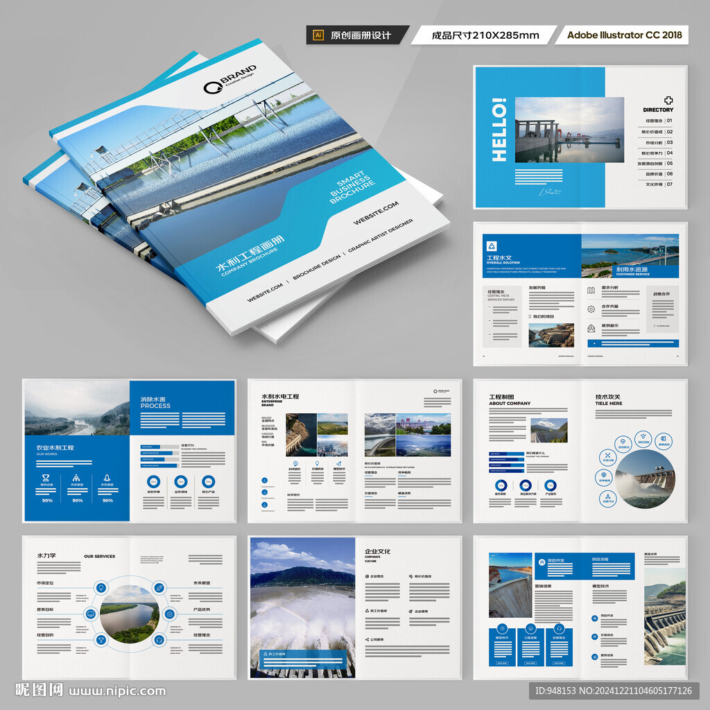 大坝宣传册 