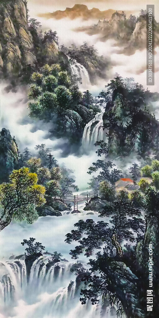 山水风景画