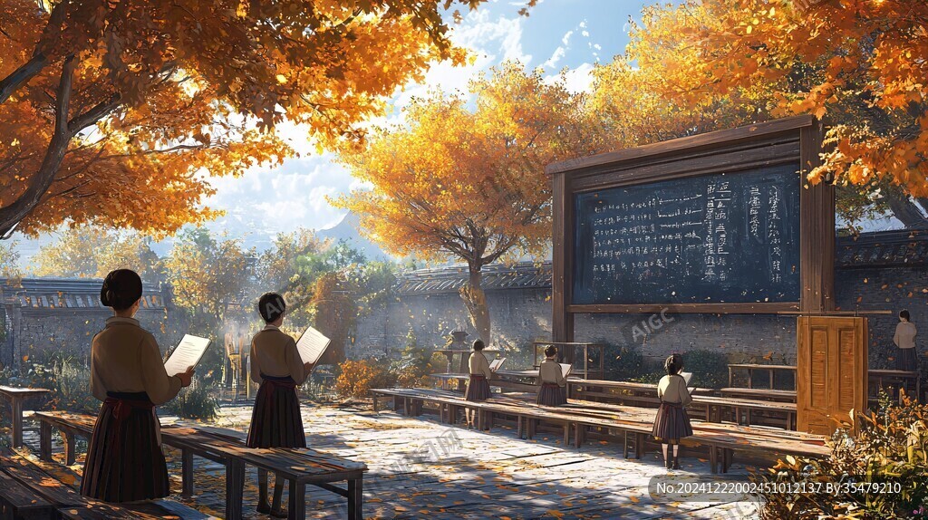 私塾场景实景再现