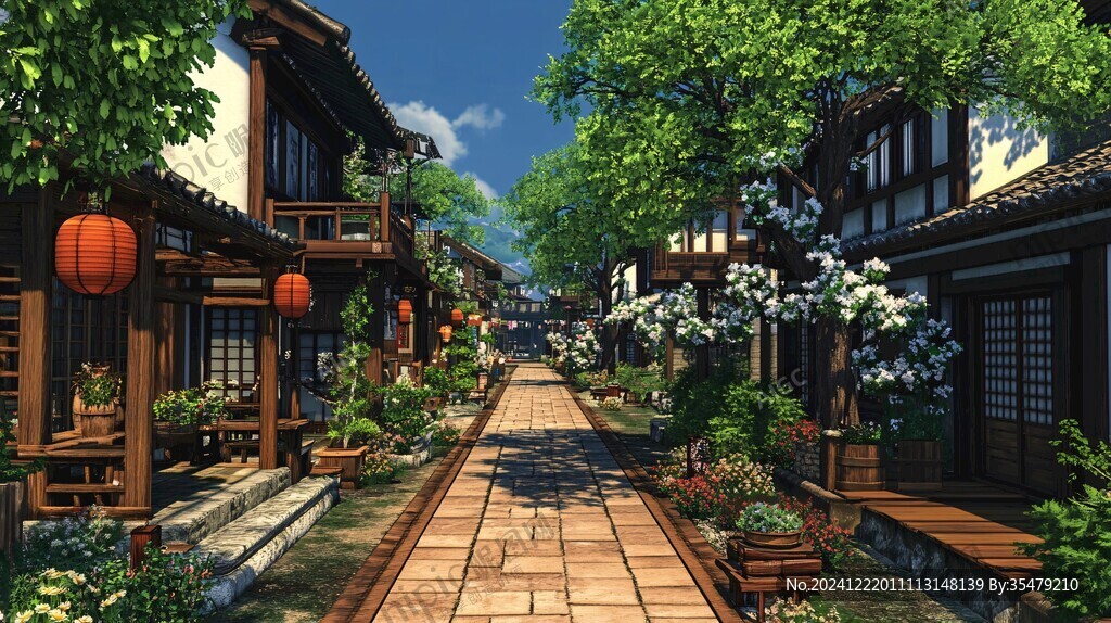 仿宋代街景