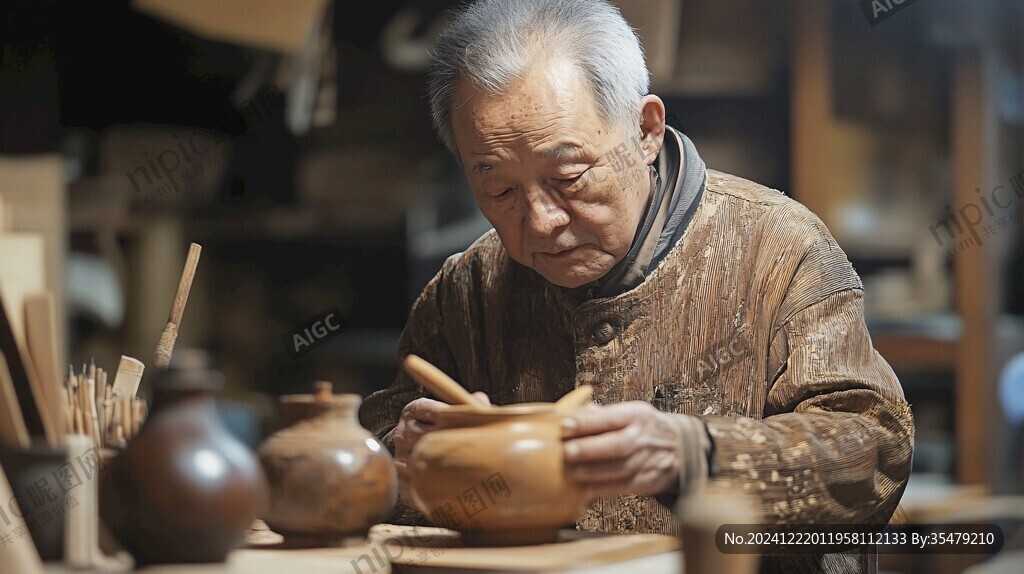 坭兴陶匠人