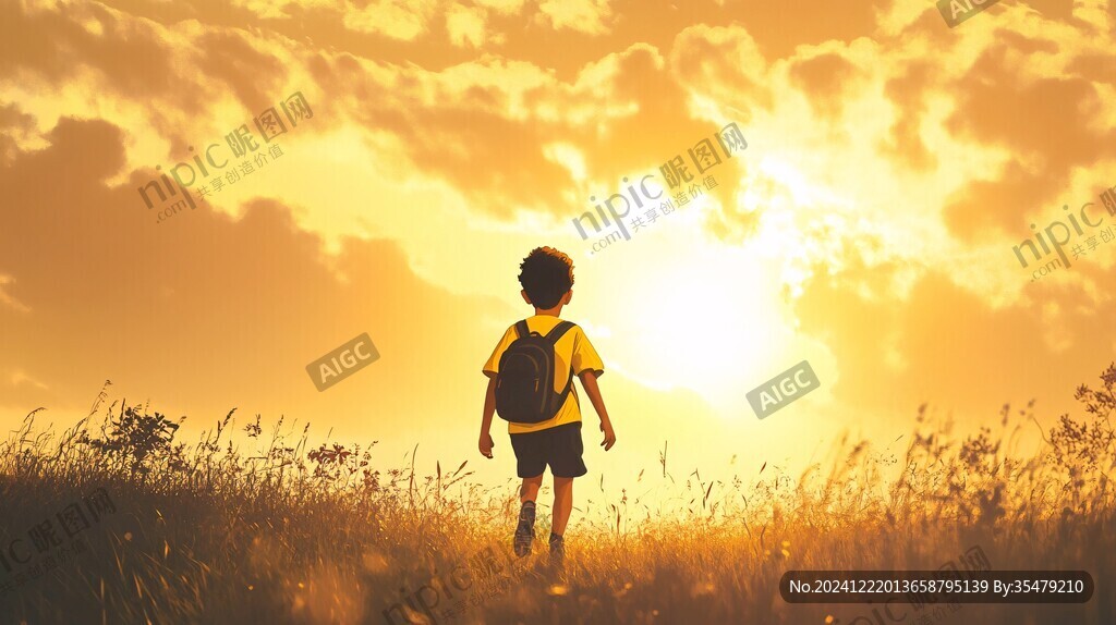 追太阳的小孩