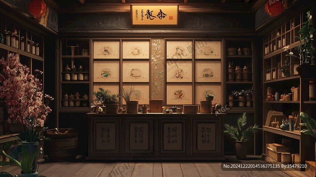 中药铺场景模拟